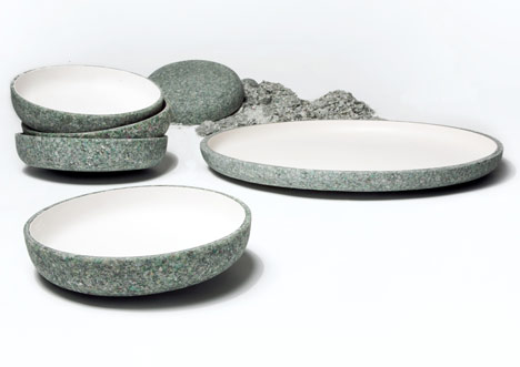 Money bowls by Arthur Analts and Rudolph Strelis