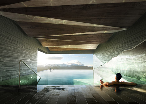 Mountain Lodge on Sognefjorden by Haptic