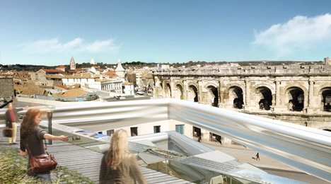 Musée de la Romanité in Nîmes by Elizabeth de Portzamparc Musée de la Romanité in Nîmes by Elizabeth de Portzamparc