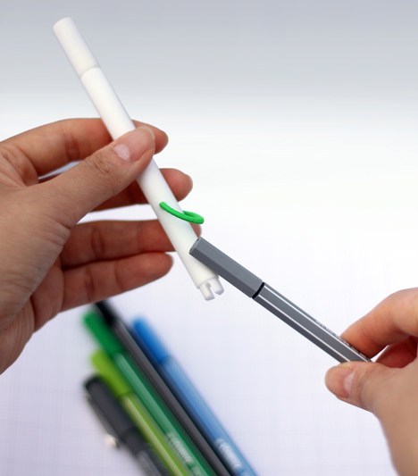 Pencil-case pen and Pencil V2.0 by Yang:Ripol