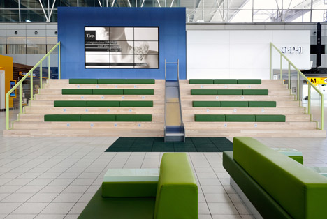 Schiphol Departure Lounge 4 by Tjep.