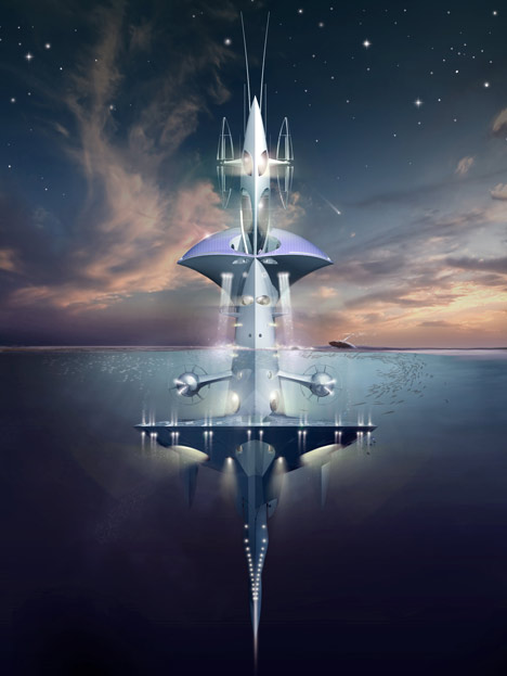 SeaOrbiter by Jacques Rougerie SeaOrbiter by Jacques Rougerie