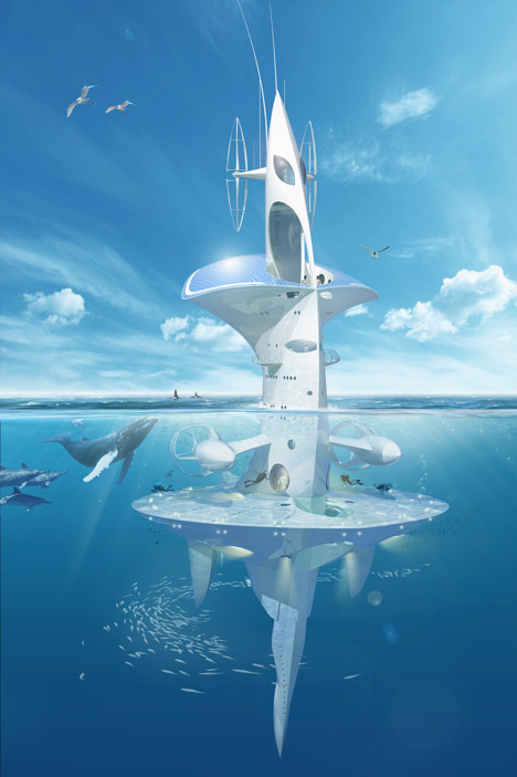 SeaOrbiter by Jacques Rougerie SeaOrbiter by Jacques Rougerie
