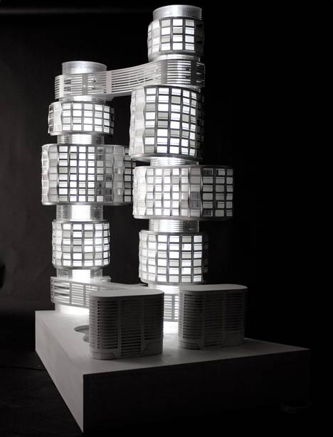 Velo Towers by Asymptote Architecture Velo Towers by Asymptote Architecture