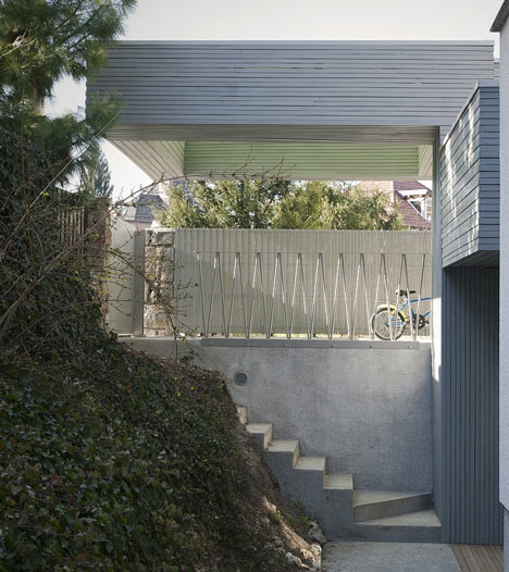 Villa T-Extension by OFIS Arhitekti