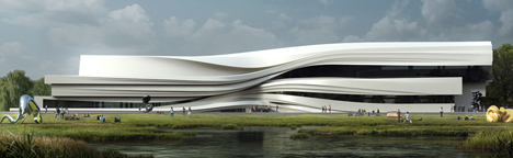 Yinchuan Art Museum by WAA Yinchuan Art Museum by WAA