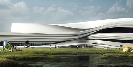 Yinchuan Art Museum by WAA Yinchuan Art Museum by WAA