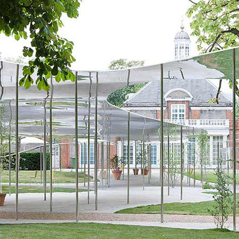 Serpentine Gallery Pavilion 2009 by SANAA - photo by Iwan Baan