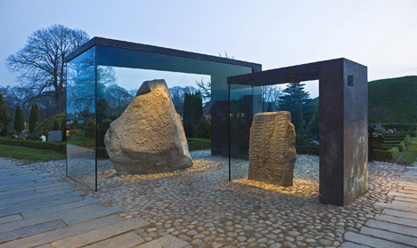 Covering of the Runic Stones in Jelling by NOBEL Arkitekter Covering of the Runic Stones in Jelling by NOBEL Arkitekter