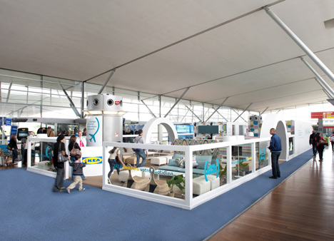 IKEA Lounge a VIP room for everyone in Paris airport IKEA Lounge a VIP room for everyone in Paris airport