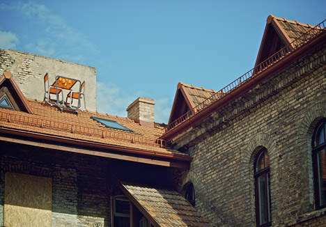 Ridged Roof Furniture by Ainė Bunikytė Ridged Roof Furniture by Ainė Bunikytė
