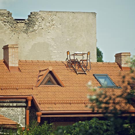 Ridged Roof Furniture by Aine Bunikyte
