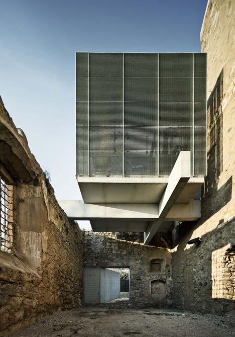 Auditorium in the Church of Saint Francis' Convent by David Closes Auditorium in the Church of Saint Francis' Convent by David Closes