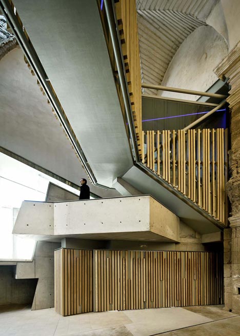 Auditorium in the Church of Saint Francis' Convent by David Closes Auditorium in the Church of Saint Francis' Convent by David Closes