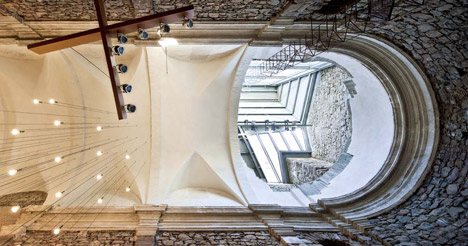 Auditorium in the Church of Saint Francis' Convent by David Closes Auditorium in the Church of Saint Francis' Convent by David Closes