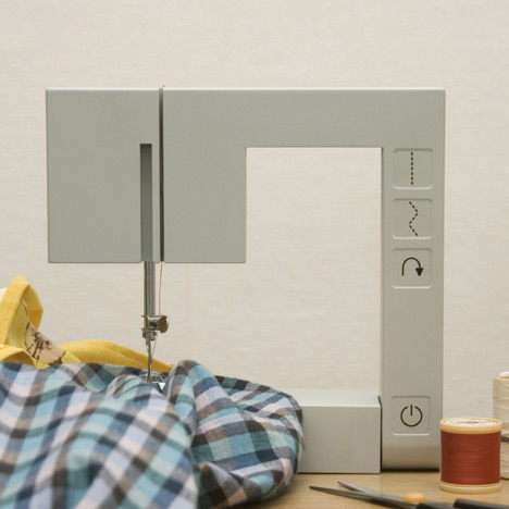 Foldable Sewing Machine by Richard Burrow