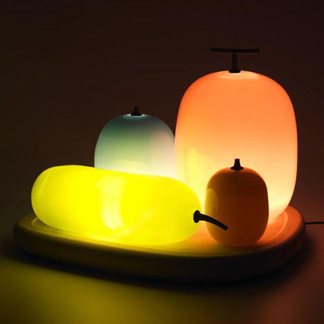 Fruits Table Lamp by Hisakazu Shimizu Fruits Table Lamp by Hisakazu Shimizu