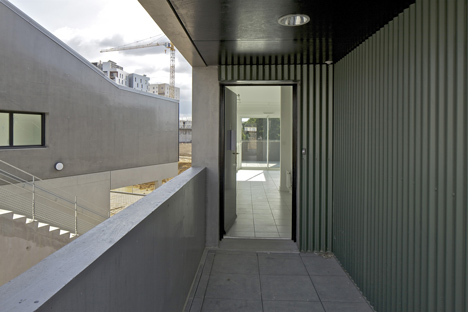 Housings in la Courrouze by Philippe Gazeau