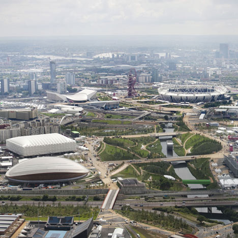 Interactive photo of London 2012 Olympic Park