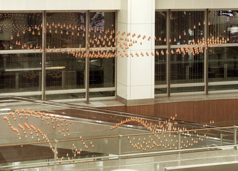 Kinetic Rain by ART+COM