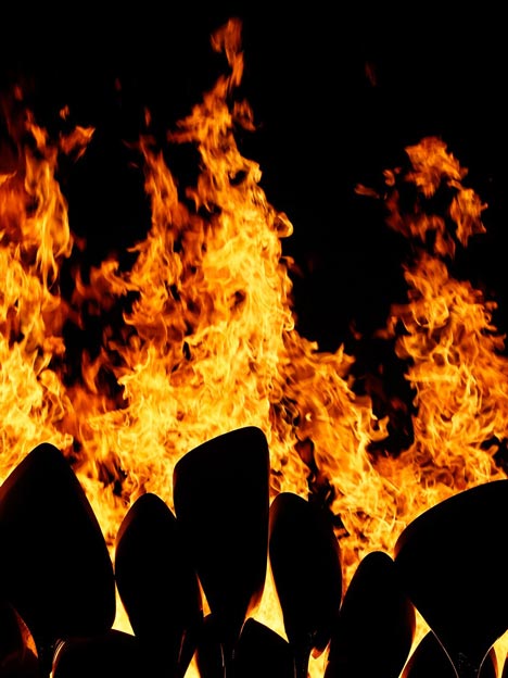 London 2012 Olympic Cauldron by Thomas Heatherwick