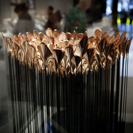 London 2012 Olympic Cauldron by Thomas Heatherwick: model, prototype and drawings