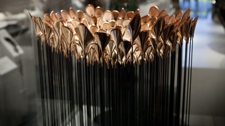 London 2012 Olympic Cauldron by Thomas Heatherwick: model, prototype and drawings