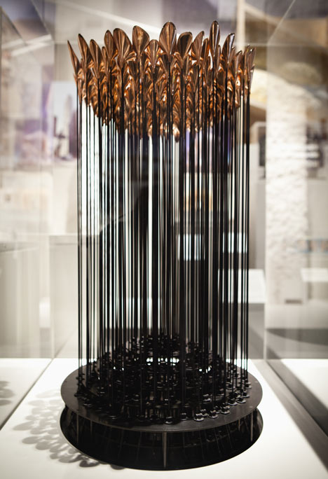 London 2012 Olympic Cauldron by Thomas Heatherwick: model, prototype and drawings London 2012 Olympic Cauldron by Thomas Heatherwick: model, prototype and drawings