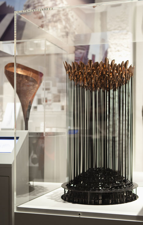 London 2012 Olympic Cauldron by Thomas Heatherwick: model, prototype and drawings London 2012 Olympic Cauldron by Thomas Heatherwick: model, prototype and drawings