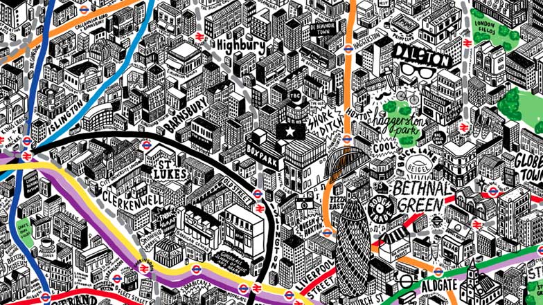 London by Hand by Jenni Spark