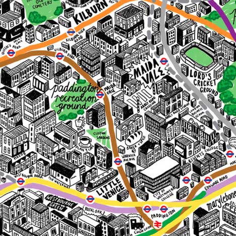 London by Hand by Jenni Spark