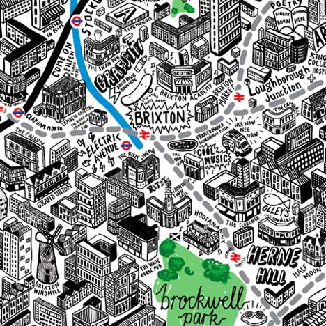 London by Hand by Jenni Spark