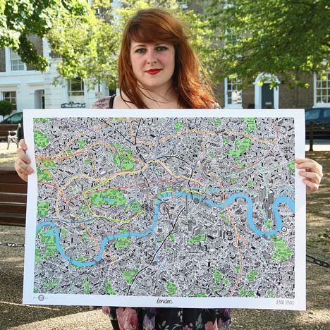 London by Hand by Jenni Spark