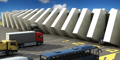 Ninotsminda Border Checkpoint by Luka Machablishvili