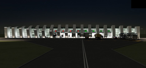 Ninotsminda Border Checkpoint by Luka Machablishvili