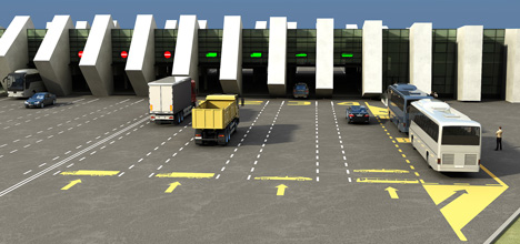 Ninotsminda Border Checkpoint by Luka Machablishvili