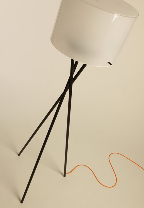 Orbit lamps by Raymond Paulson at New Designers