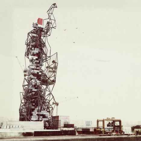 Scrap Skyscraper by Projeto Coletivo