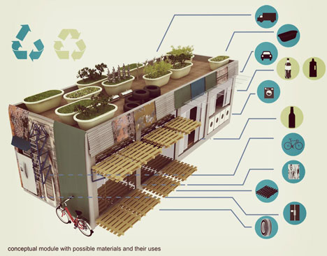 Scrap Skyscraper by Projeto Coletivo