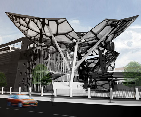 Zoomlion Headquarters Exhibition Center by amphibianArc Zoomlion Headquarters Exhibition Center by amphibianArc