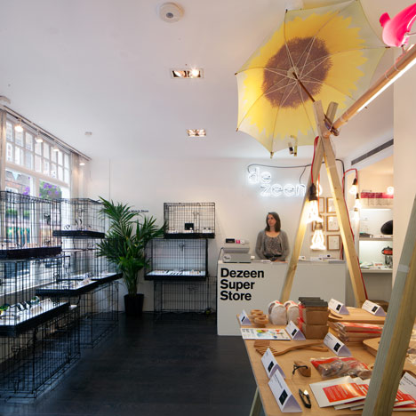 Dezeen Super Store featured on Deutsche Welle