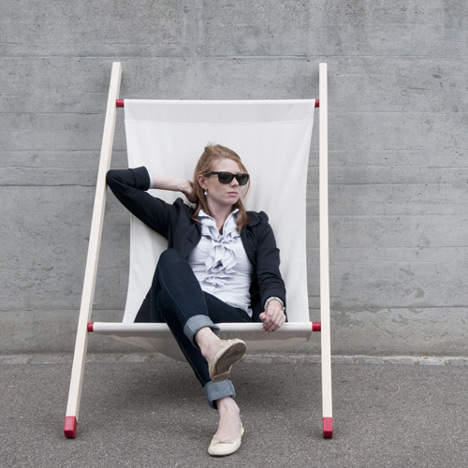 Curt deck chair by Bernhard Burkard Curt deck chair by Bernhard Burkard