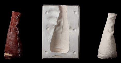 Drapery Vases by Kruskopf and Kuisma Drapery Vases by Kruskopf and Kuisma