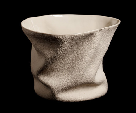 Drapery Vases by Kruskopf and Kuisma Drapery Vases by Kruskopf and Kuisma