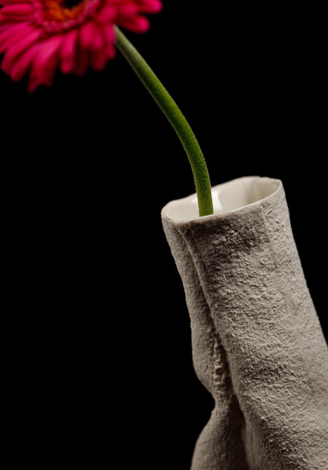 Drapery Vases by Kruskopf and Kuisma Drapery Vases by Kruskopf and Kuisma