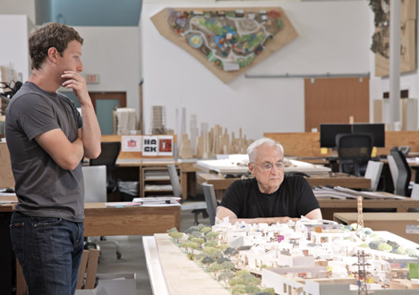 Frank Gehry designs new Facebook headquarters
