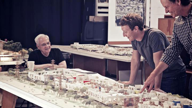 Frank Gehry to design new Facebook headquarters