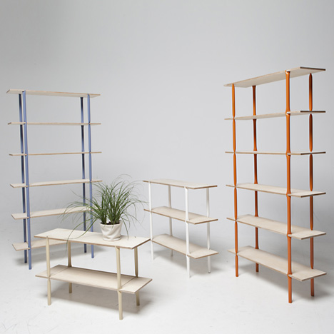 In a Pinch shelving system by Arttu Kuisma