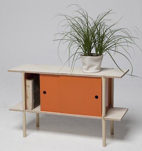 In a Pinch shelving system by Arttu Kuisma In a Pinch shelving system by Arttu Kuisma