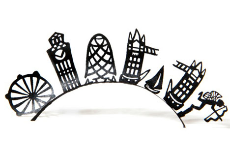 London Lashes by Paperself at Dezeen Super Store London Lashes by Paperself at Dezeen Super Store